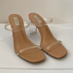 Steve Madden Clear Heels